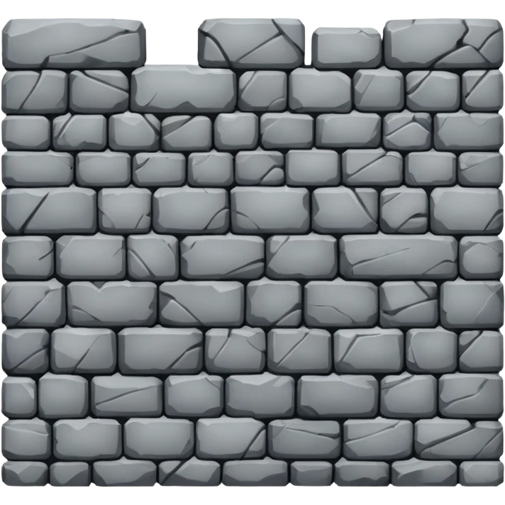 stone wall view from above emoji