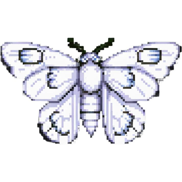 white witch moth emoji