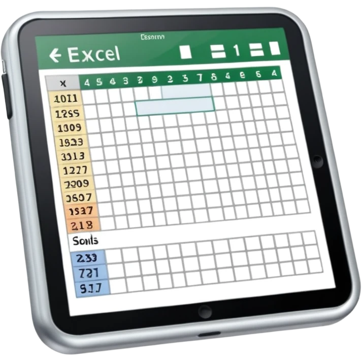 exel table emoji