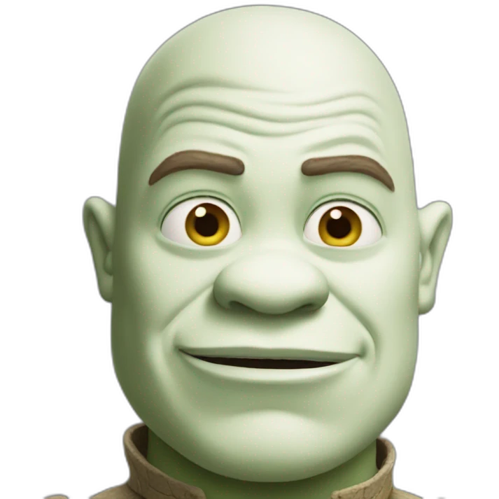 white-shrek emoji
