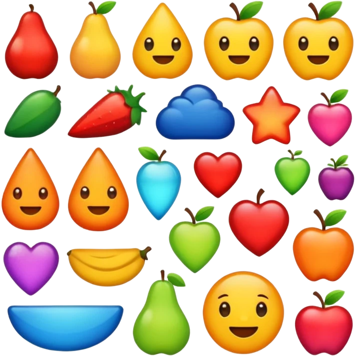 استیکر های جذاب emoji