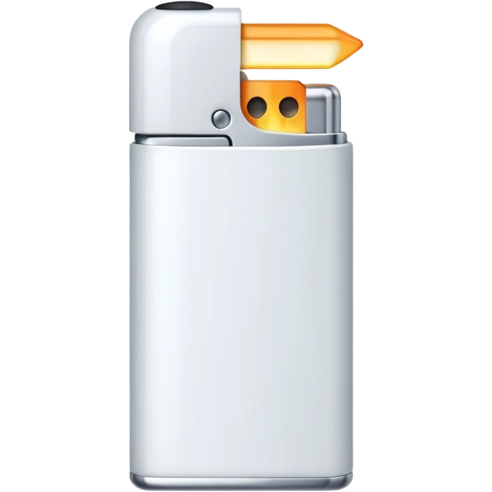 white lighter emoji