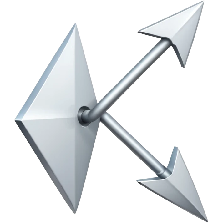 white arrow emoji