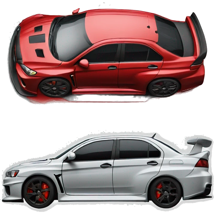 LANCER EVO RED  emoji