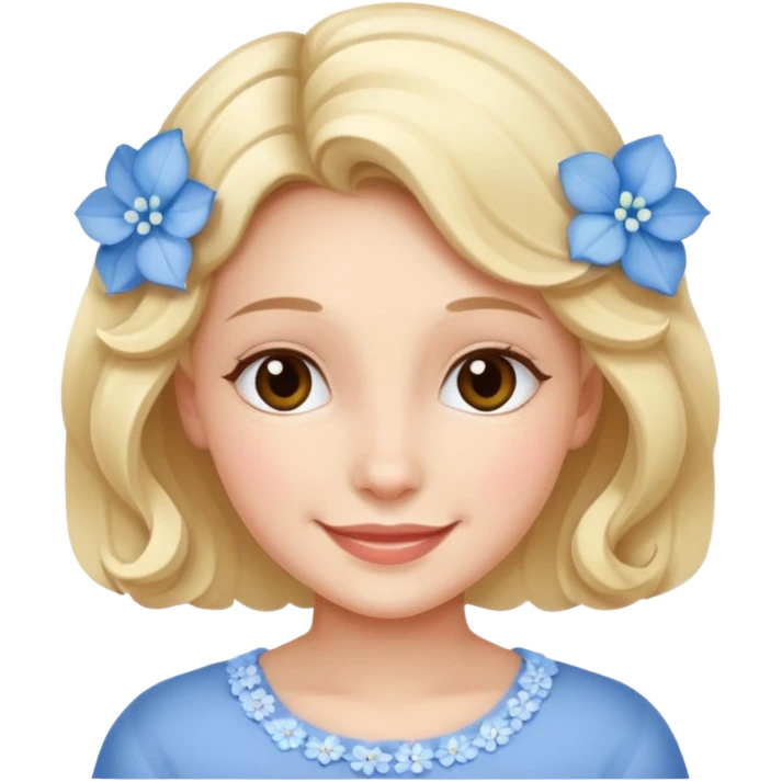 Hortensia emoji