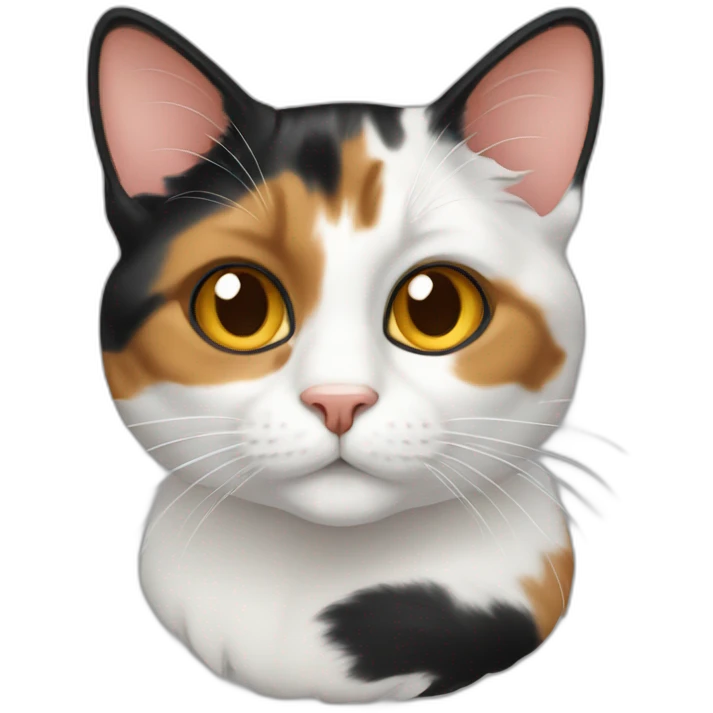 calico cat emoji