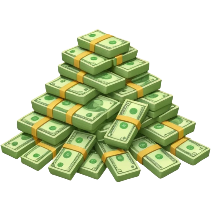 Money hype emoji