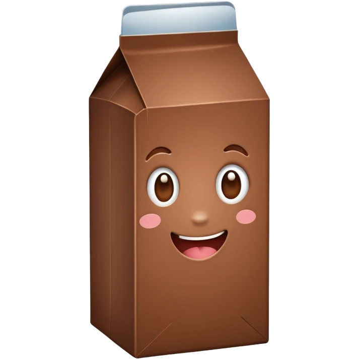 chocolate milk carton  emoji
