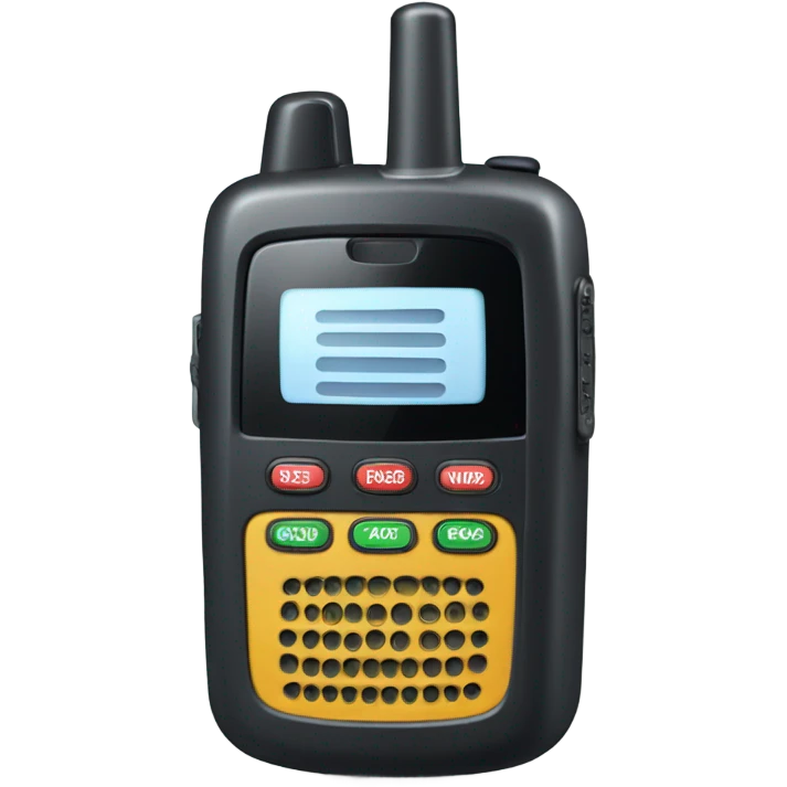 Walkie talkie  emoji