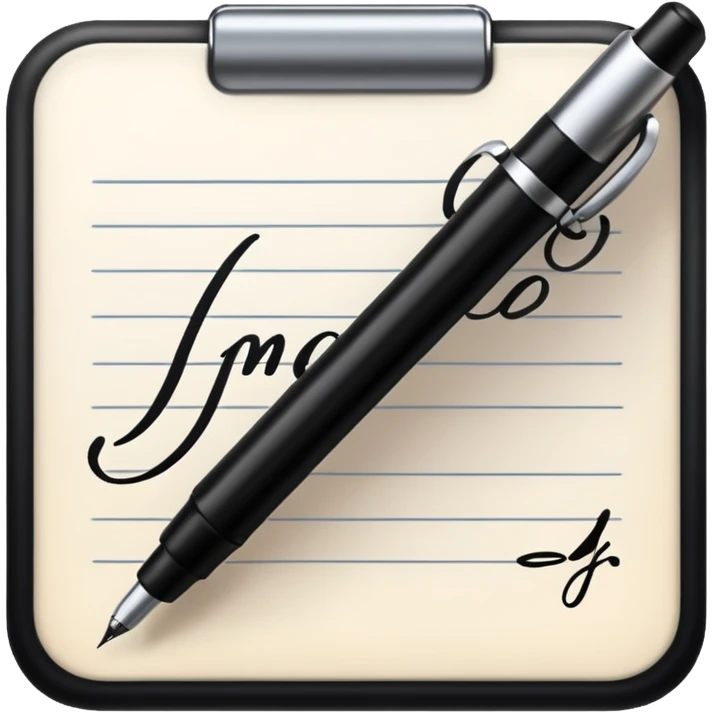 Signature emoji