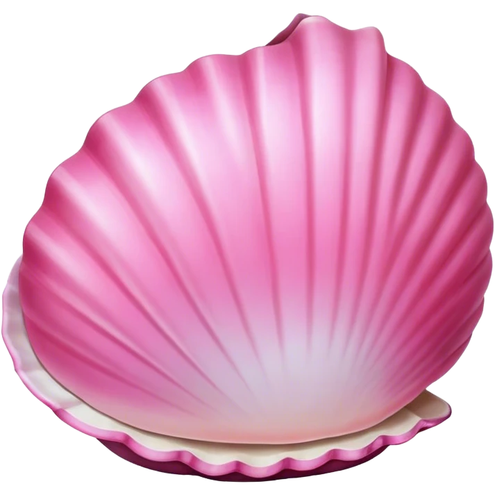 pink shell emoji