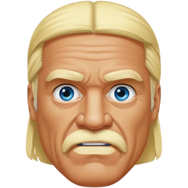 Hulk Hogan blue eyes emoji