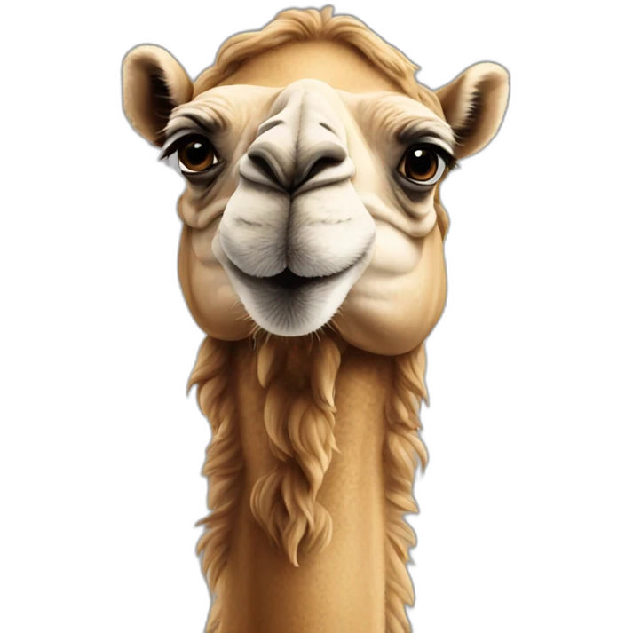 funny camel emoji