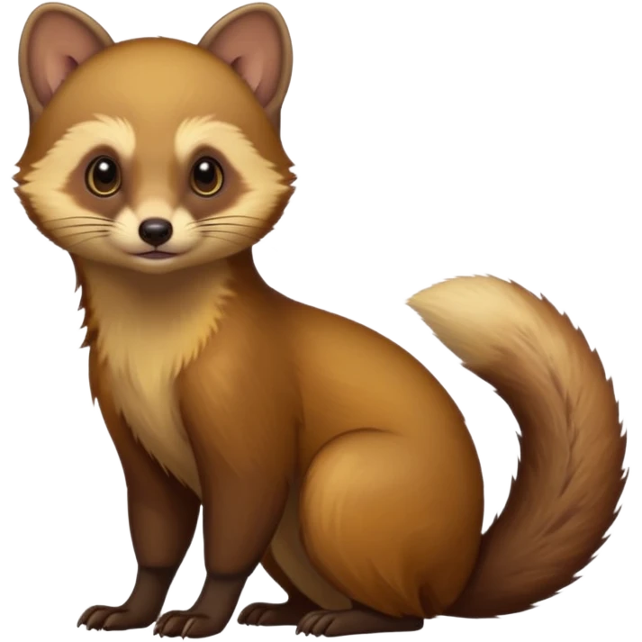 European pine marten emoji