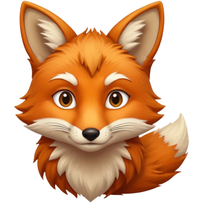 zły lisek emoji