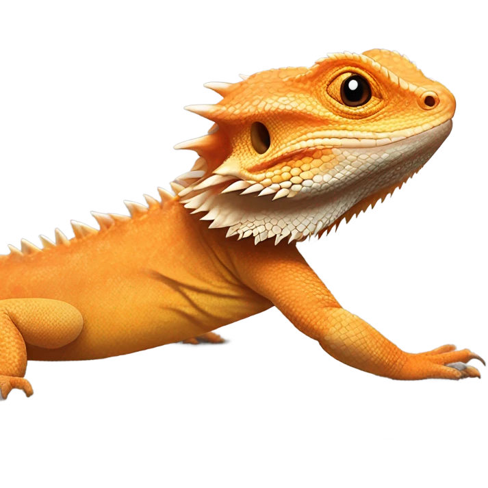 orange bearded dragon emoji