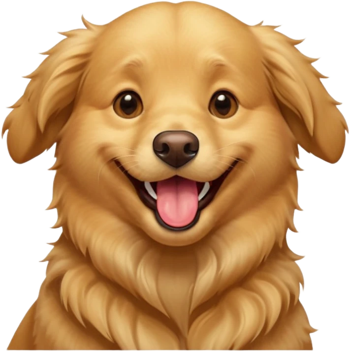 laughing dog emoji
