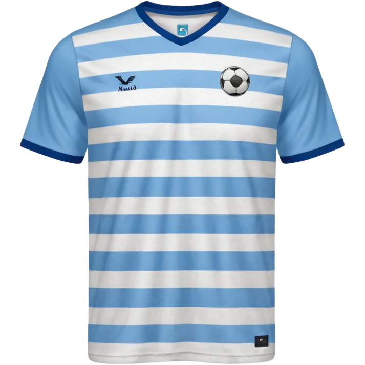 Argentina soccer tshirt emoji