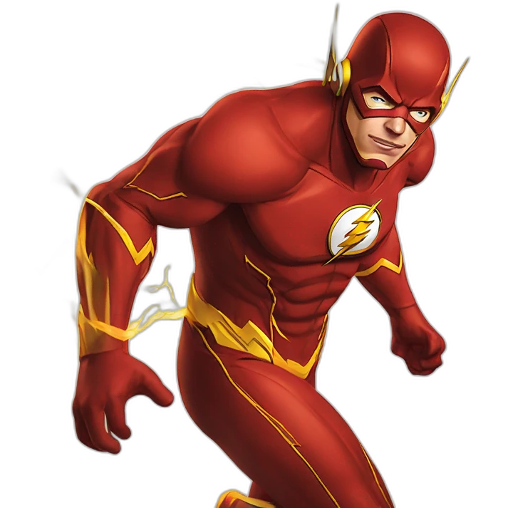 The Flash drop Dc comics emoji