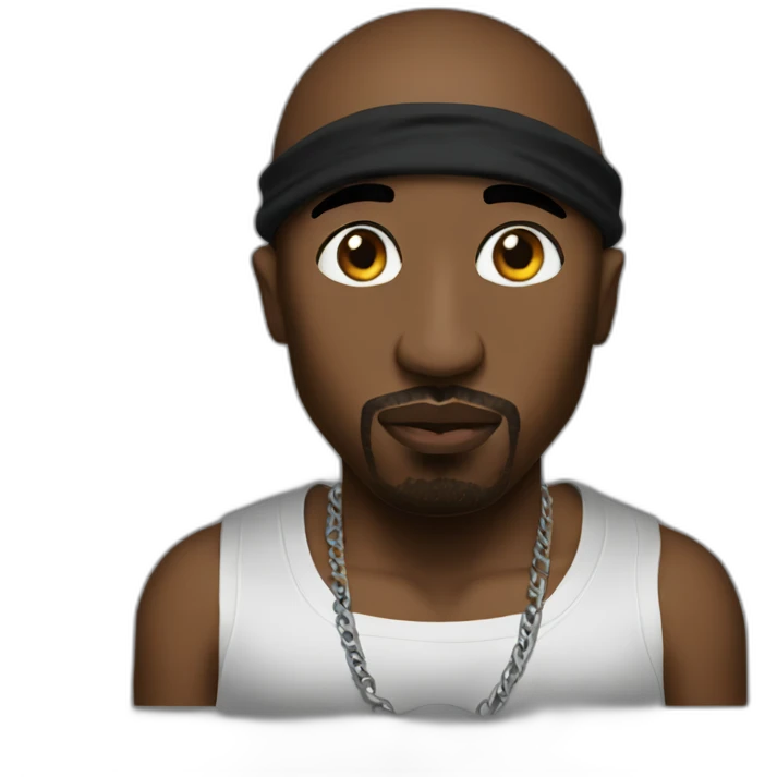 Tupac emoji