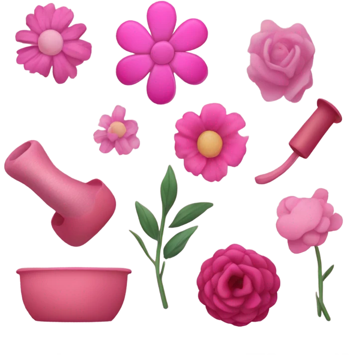 Pink emoji