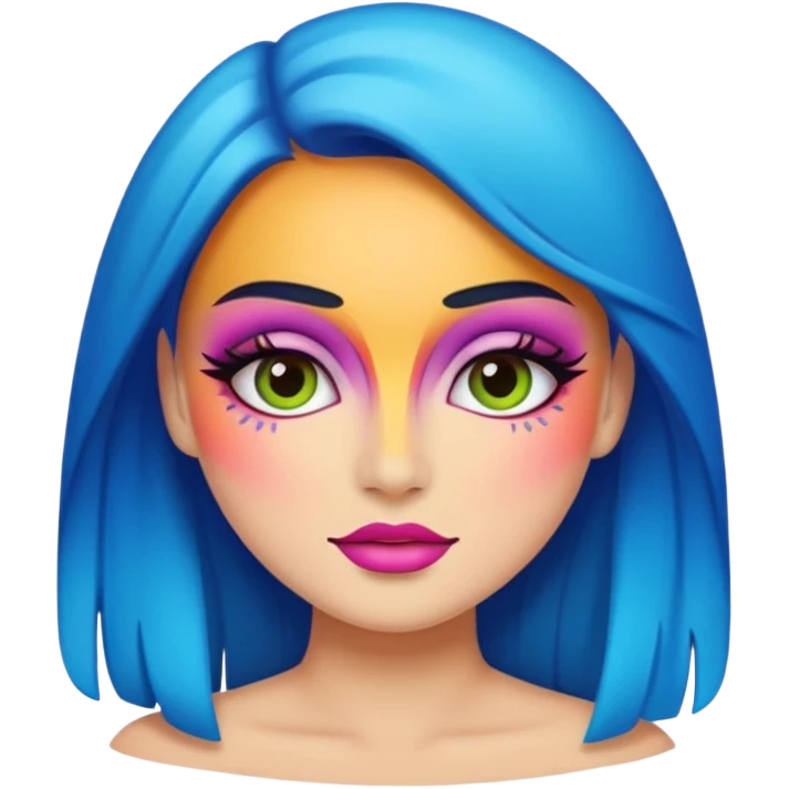 maquillaje emoji