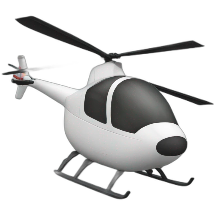 An autogyro emoji