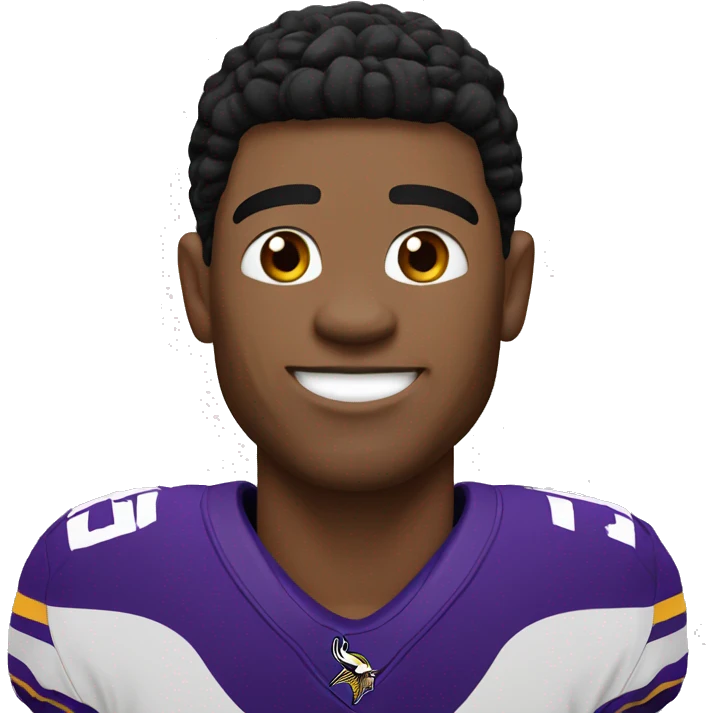 Justin Jefferson Minnesota Vikings emoji