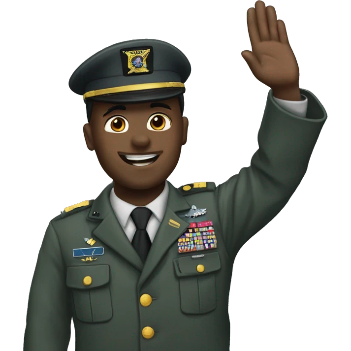 us army navy seal military salute emoji | AI Emoji Generator