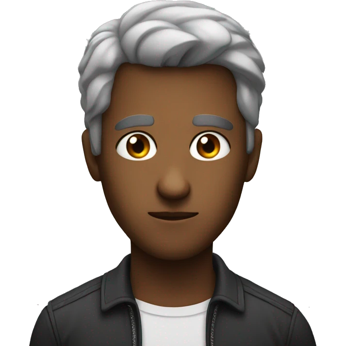 Intense gaze of a man  emoji