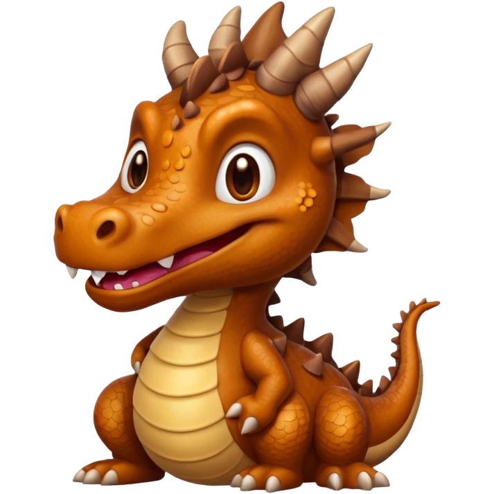 Poop dragon emoji