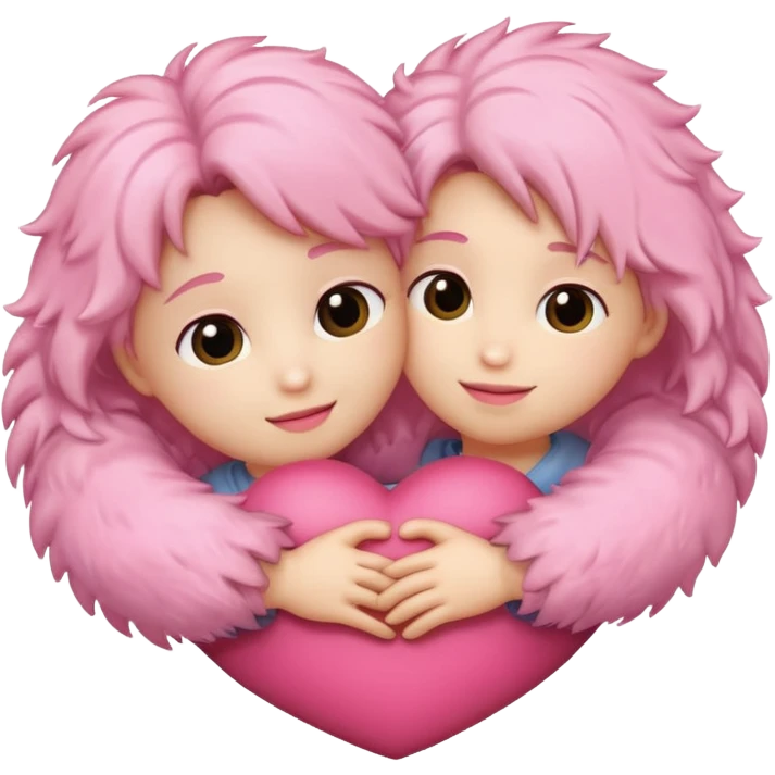 heart hug emoji