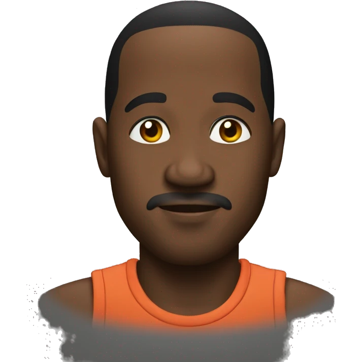 Liston negro emoji