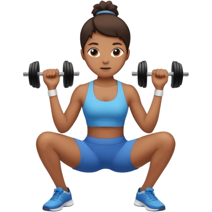 home workouts/ exercises emoji