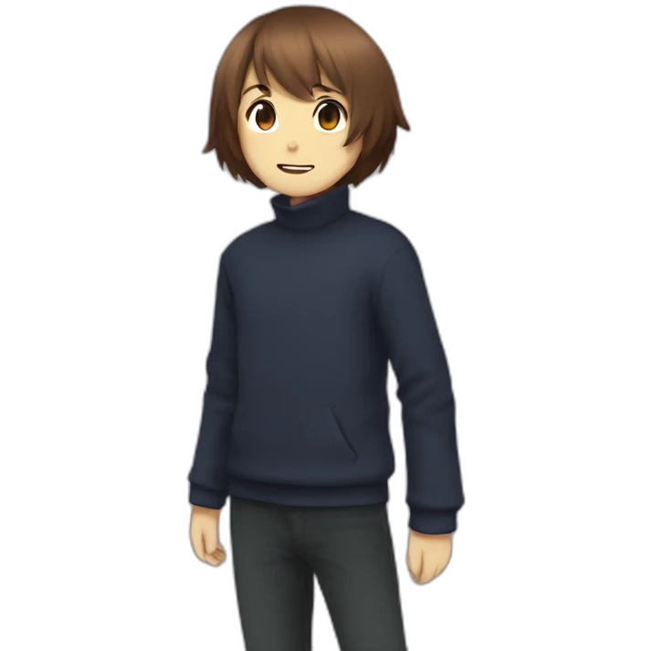 chara frisk kris emoji