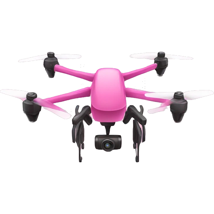 Pink drone emoji