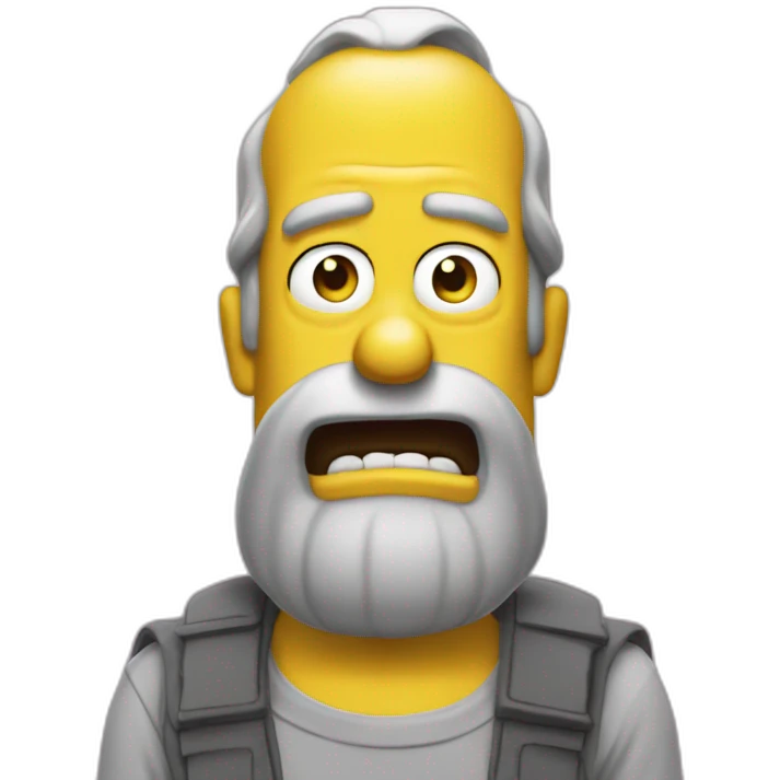Homer qui fais caca emoji