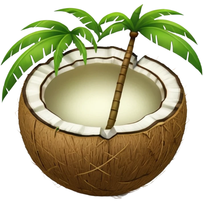 Green Coconut  emoji