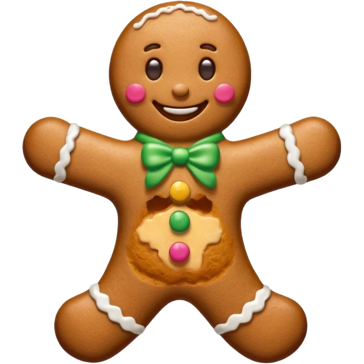 Gingerbread emoji