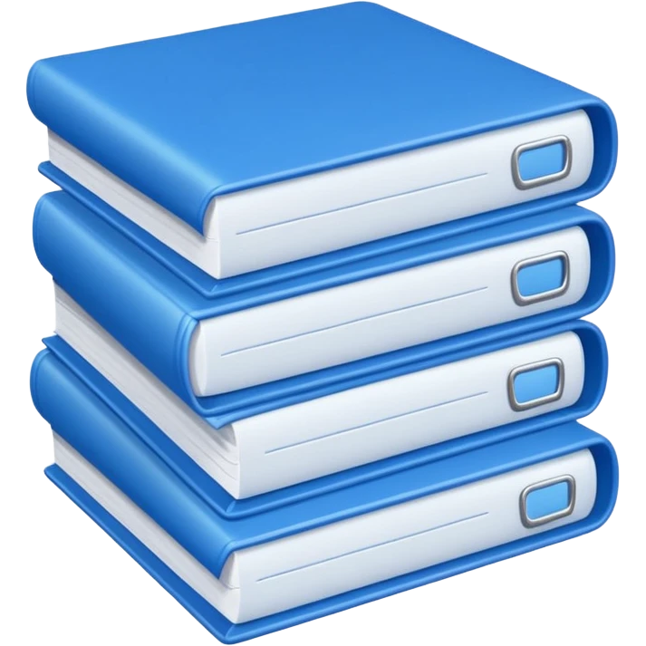 documents with blue cover emoji