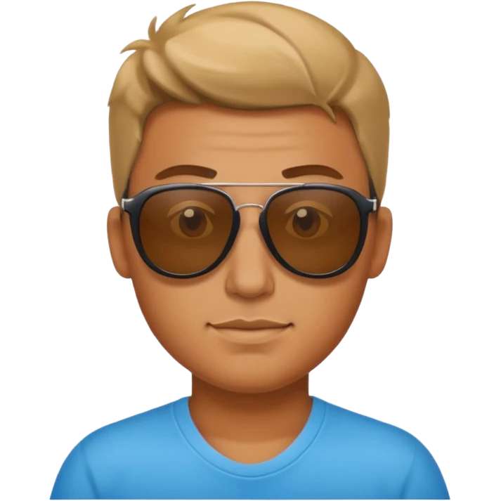 Cool guy emoji
