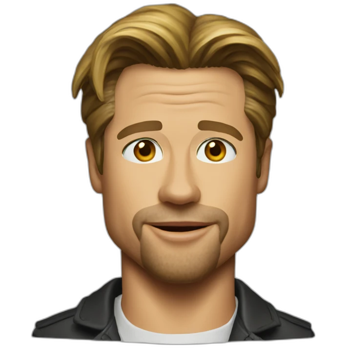 brad pitt emoji