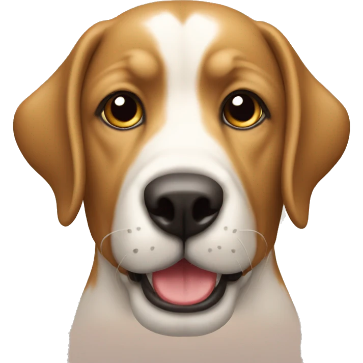 Perro estilo iPhone  emoji