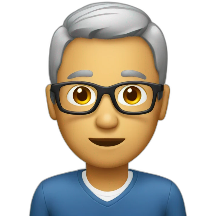 using a computer emoji
