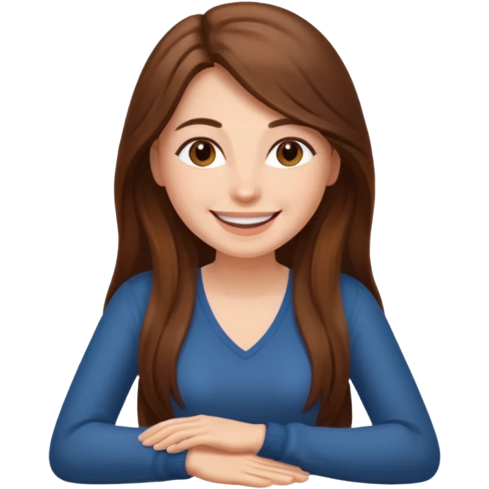 seated woman emoji