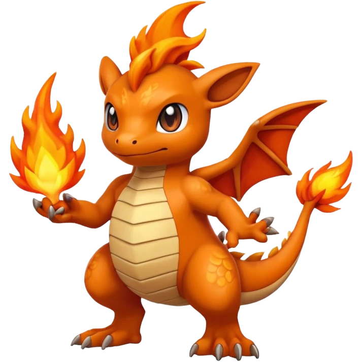 Dracaufeu pokemon emoji