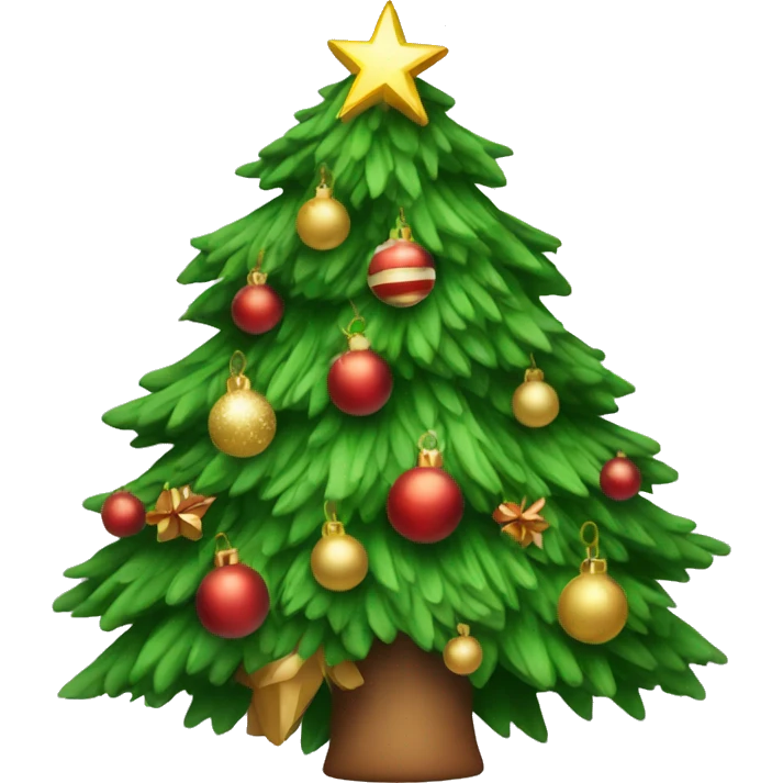 Cristmas tree emoji