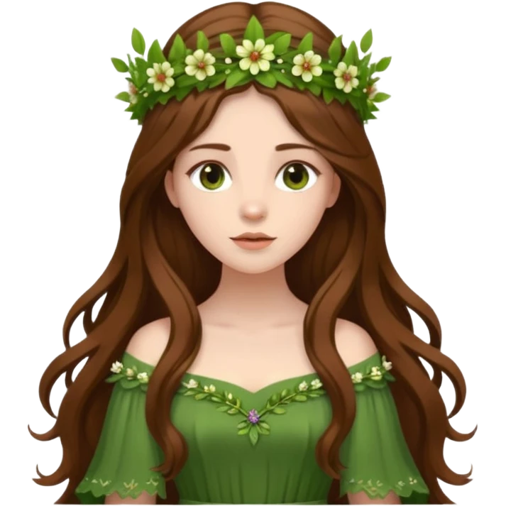 forest queen emoji