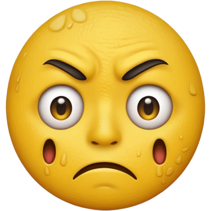 disgusted emoji emoji