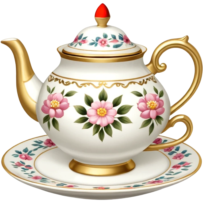 high tea set emoji